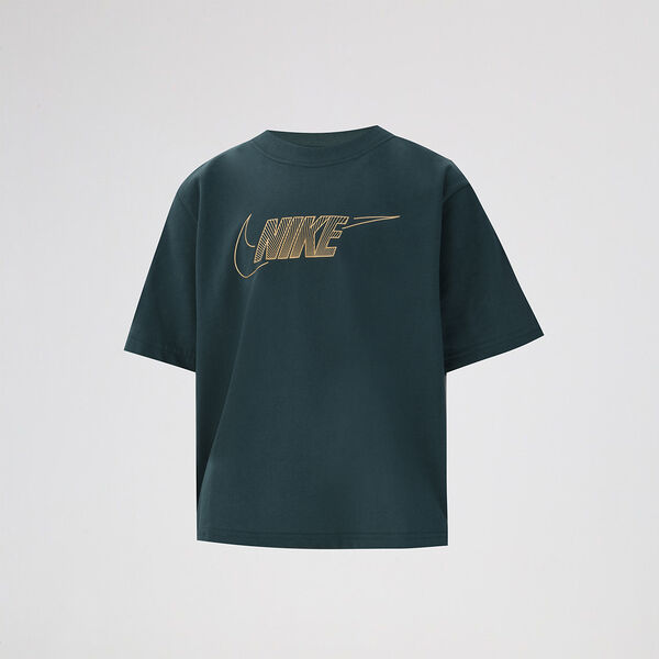 Remera Nike Boxy Mettalic Sportswear Niña