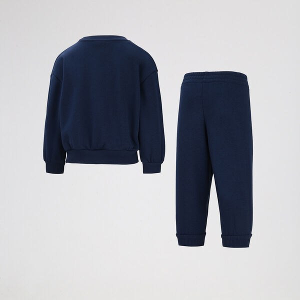 Conjunto Jordan Essential Fleece Crew Infantil