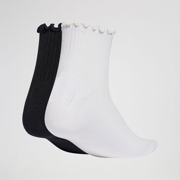 Pack de Medias adidas Ruffle Quarter X2