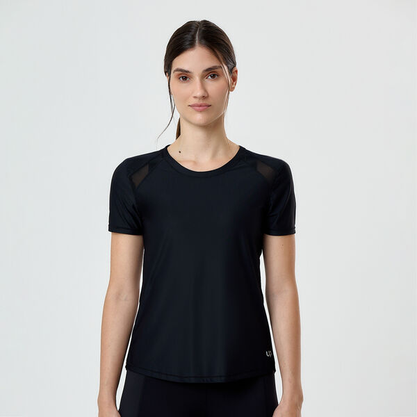 Remera Loop Up Breath Motion para Mujer- Comfort blend- Manga Corta