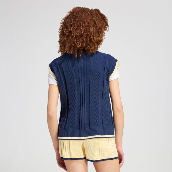 Chaleco adidas Tejido Trenzado  Mujer