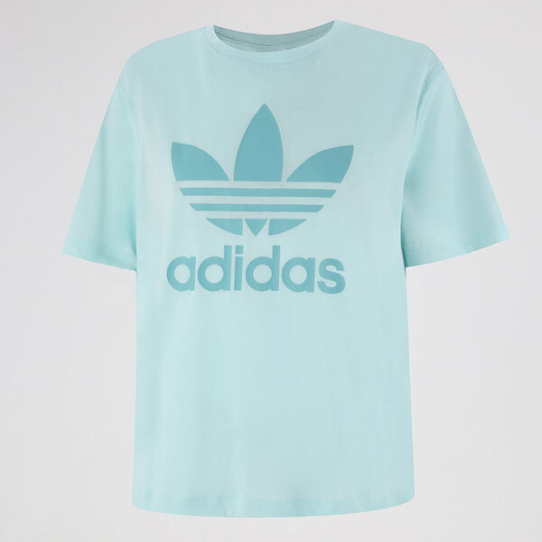 Remera adidas Trifolio Boxi Mujer
