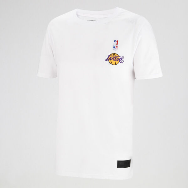 Remera NBA Los Angeles Lakers Back Print Relugar Fit Hombre