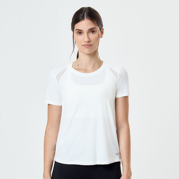 Remera Loop Up Breath Motion Mujer- Comfort Blend- Manga Corta