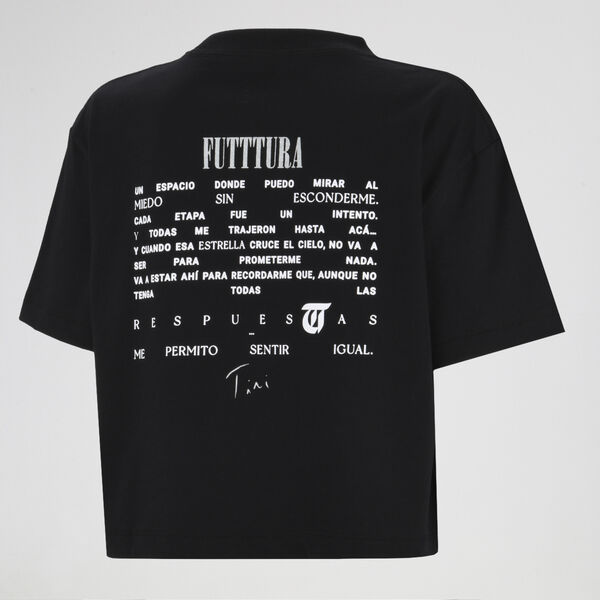 Remera Under Armour TINI FUTTTURA Crop Mujer