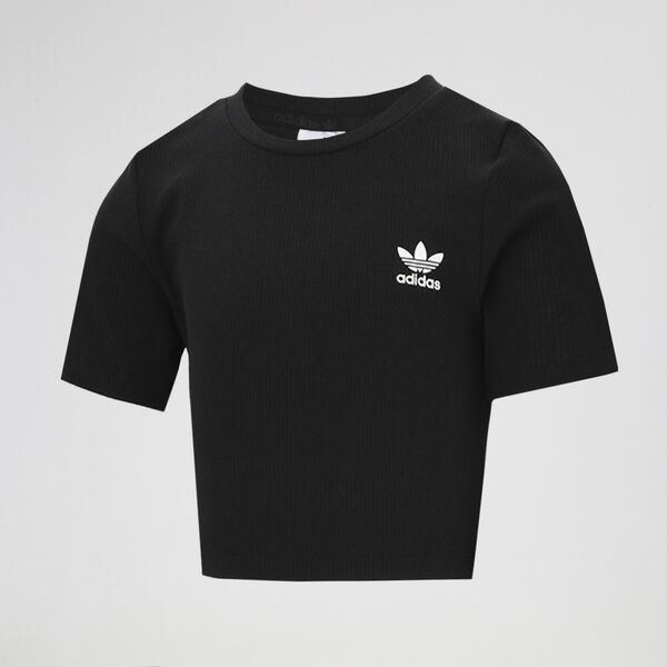 Remera adidas Ribbed Crop Niña