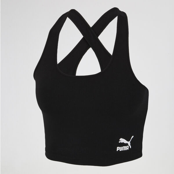 Top Puma Classics Crop Mujer