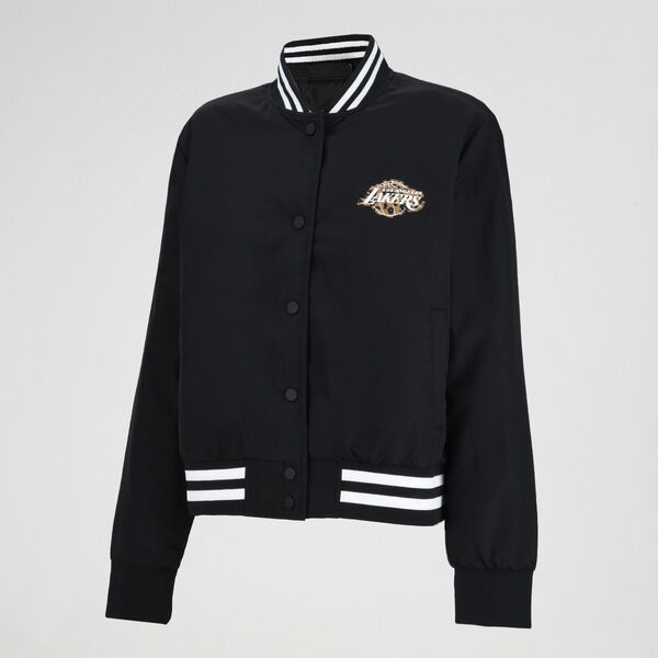 Campera NBA Back Animal Print Fit Bomber Mujer