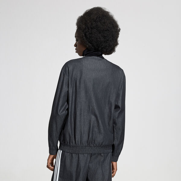 Buzo con Cierre adidas Originals Summer Glow Firebird Denim Mujer