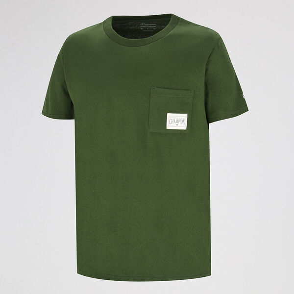 Remera Champion The Pocket de Hombre