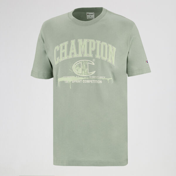 Remera Champion Gr&aacute;fica Puff Print Hombre