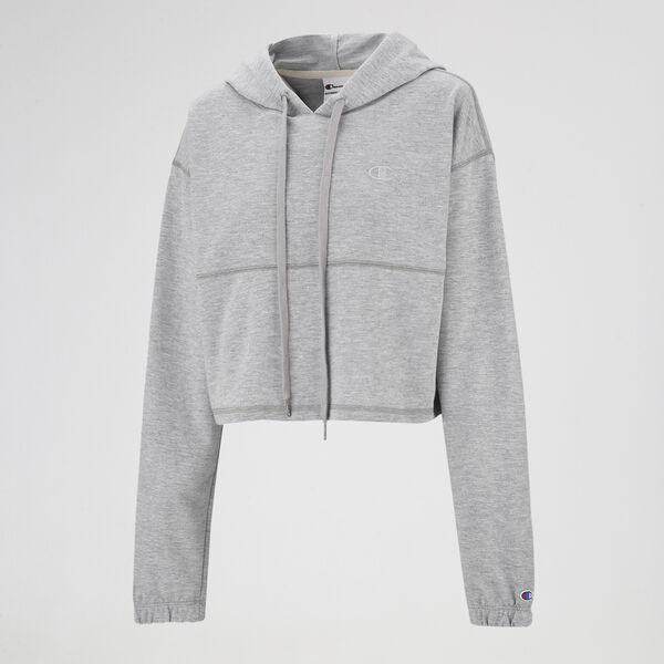Buzo Champion Hoodie Crop Mujer