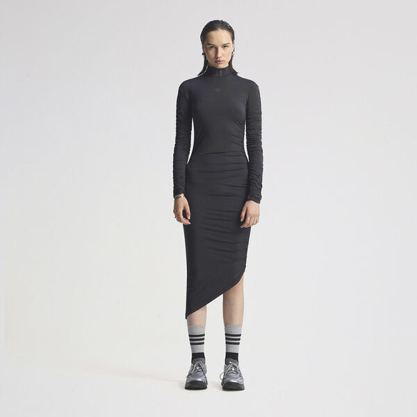 Vestido adidas Ruched Maxi Mujer