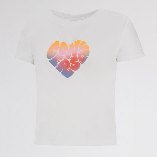Remera Converse Heart Algodón Mujer