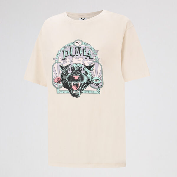 Remera Puma Graphic Puma Fest Mujer