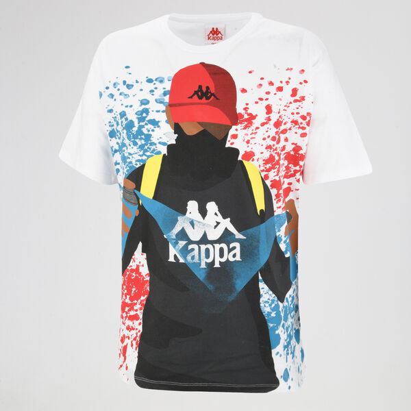 Remera Kappa Authentic Graphik Garrel Unisex