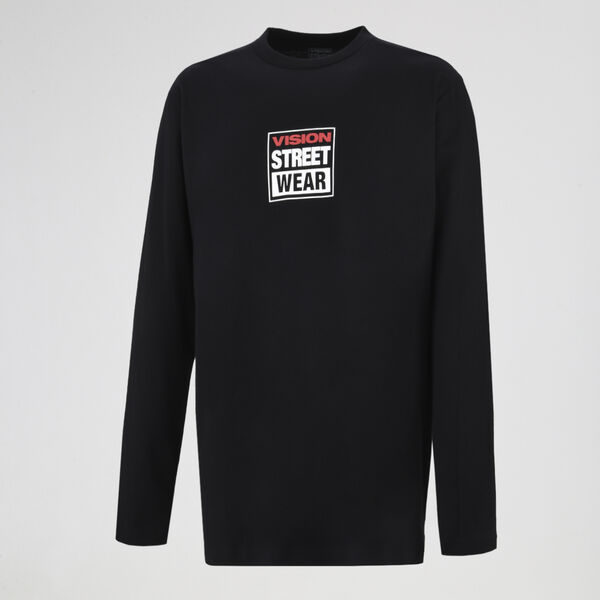 Remera Vision Street Wear Long Fit Classic Manga Larga