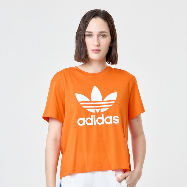 Remera adidas Adicolor Trifolio Boxy Mujer