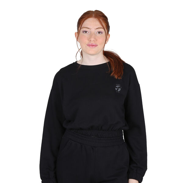 Buzo Topper Cropped Basics Mujer
