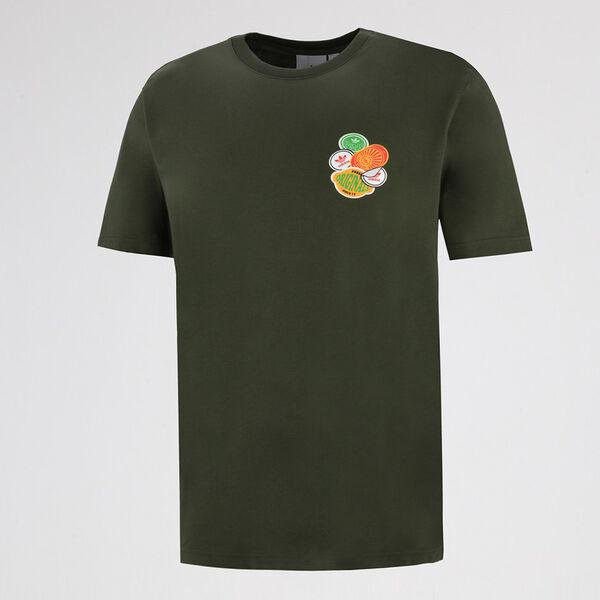 Remera adidas Trifolio Series Loose Estampado Hombre
