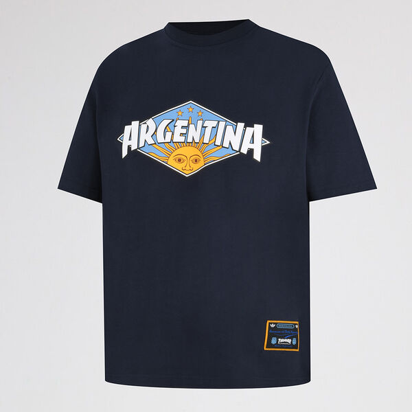 Remera adidas Argentina x Thrasher algod&oacute;n