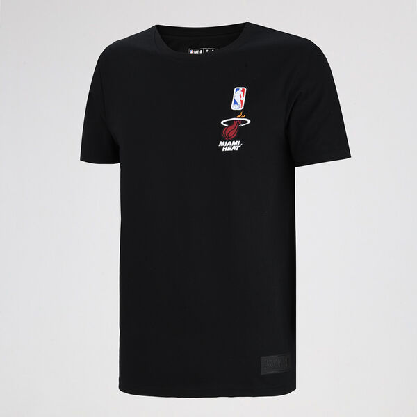 Remera NBA Miami Heat Back Print Relugar Fit Hombre