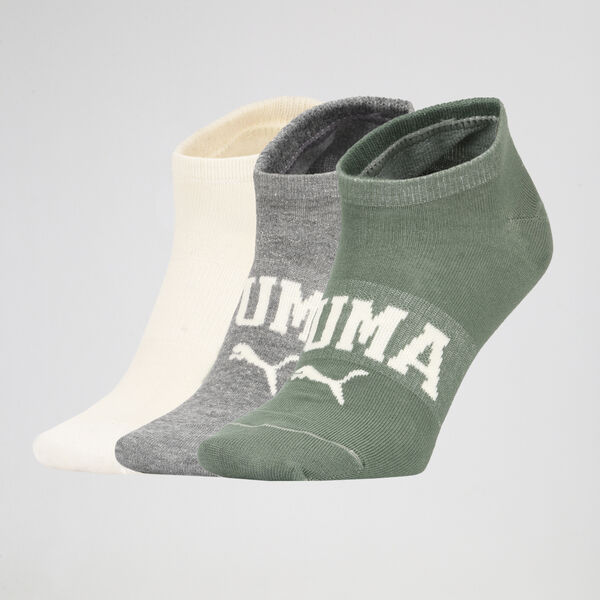 Pack De Medias Puma Logo Quarter X3 Algodón
