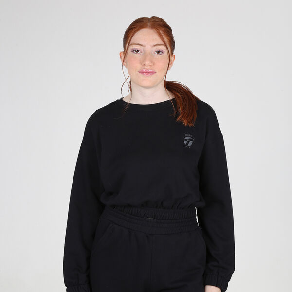 Buzo Topper Cropped Basics Mujer