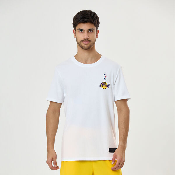 Remera NBA Los Angeles Lakers Back Print Relugar Fit Hombre