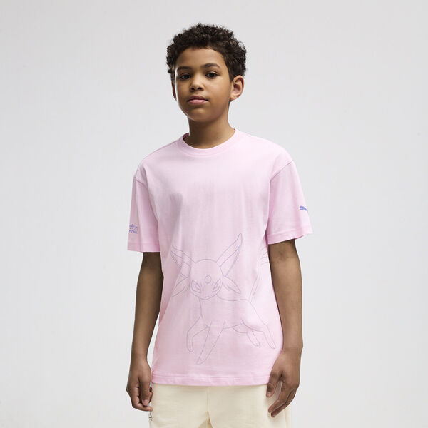 Remera Puma X Pok&eacute;mon Relaxed Ni&ntilde;o algod&oacute;n