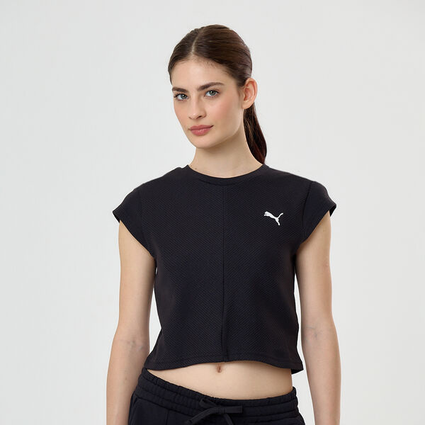 Remera Puma Wardrobe Essentials Ribbed de Mujer