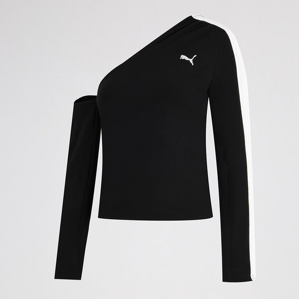 Remera Puma T7 Asymmetric Mujer