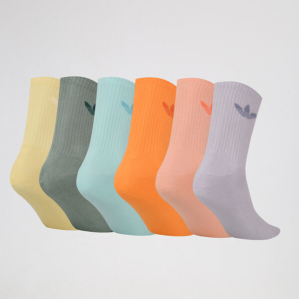 Pack de Medias adidas Trifolio Crew X6