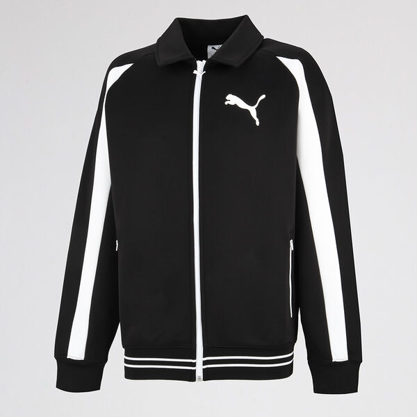 Buzo con Cierre Puma T7 Deportiva Relaxed Hombre