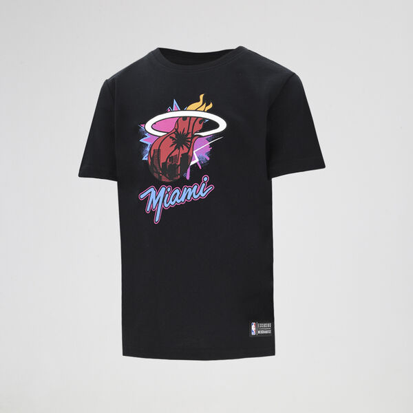 Remera NBA Miami Heat City Dunk para Niño