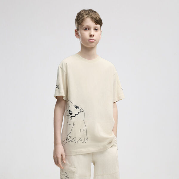 Remera Puma X Pok&eacute;mon Relaxed Graphic Ni&ntilde;o algod&oacute;n