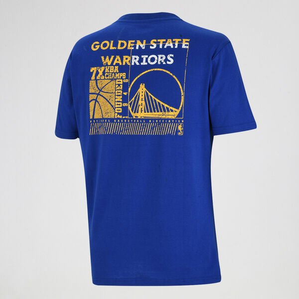 Remera NBA Crowns Regular Crew Golden State Warriors