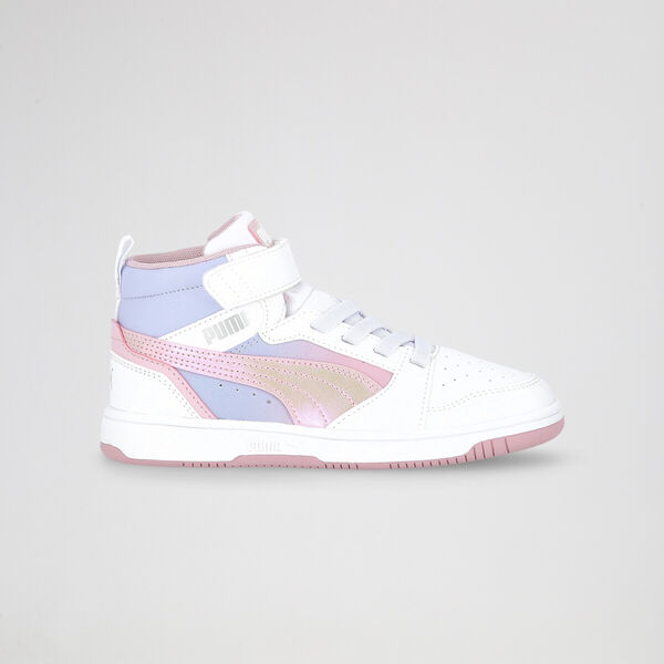 Zapatillas Puma Rebound V6 Mid Blurr Niña