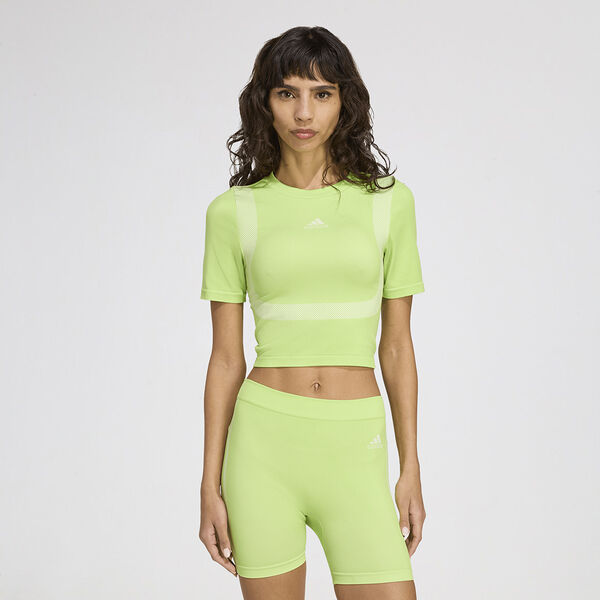 Remera adidas Baby tee Techfit Mujer