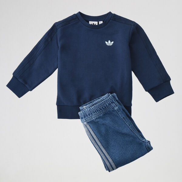Conjunto adidas Denim Crew Infantil