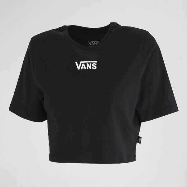 Remera Vans Flying V Crew Crop II Mujer