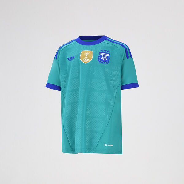 Camiseta Argentina adidas Arquero Suplente 2026 Infantil