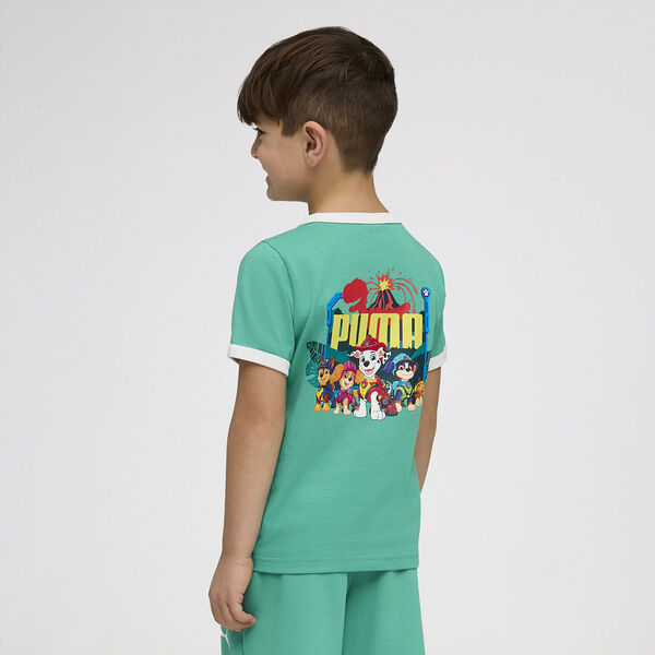 Remera Puma x Paw Patrol Ringer Ni&ntilde;o algod&oacute;n