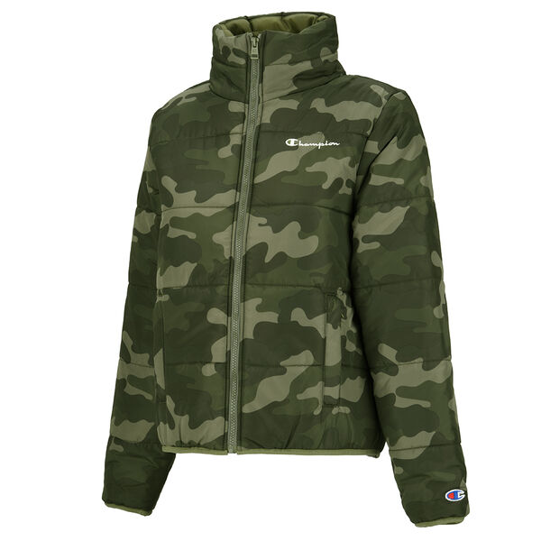 Campera Champion Camuflada Mujer