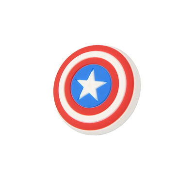 Pin Crocs Jibbitz Captain America Shield