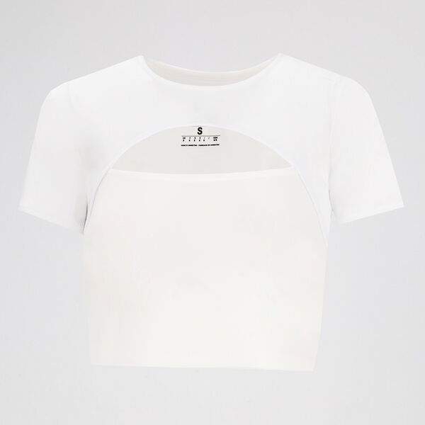 Remera Reebok Crop Fit Mujer