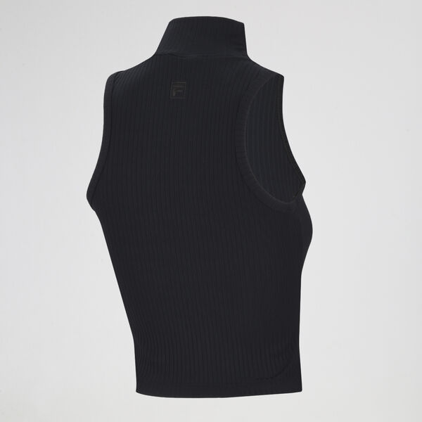 Remera Fila Slim Fit Gola Cuello Alto Mujer