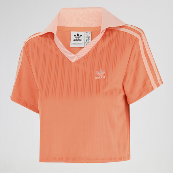 Remera adidas V-neck Polo Mujer