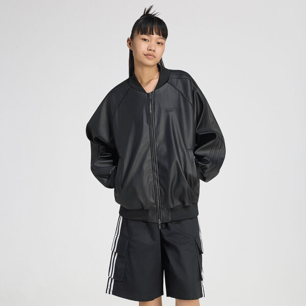 Campera adidas Plisada SST Oversize Mujer