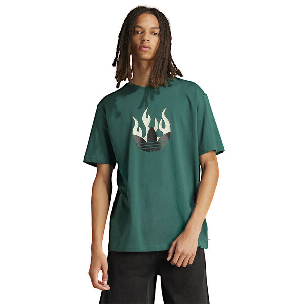 Remera adidas Flames Logo Hombre